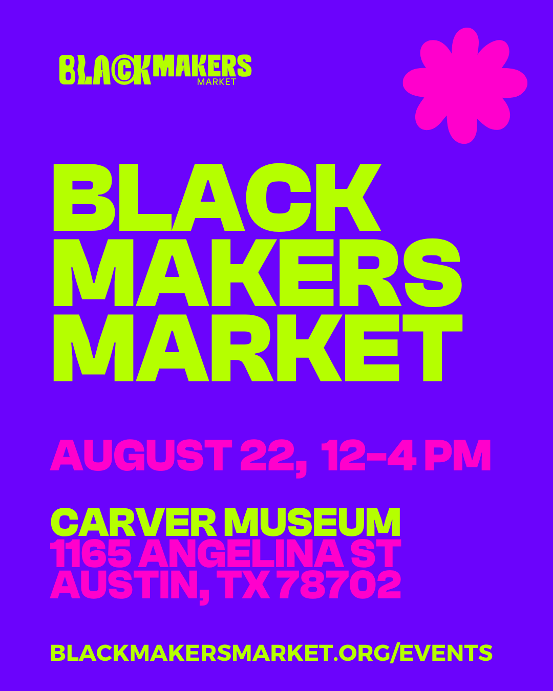 August 22 2026 - Black Business Month Market
