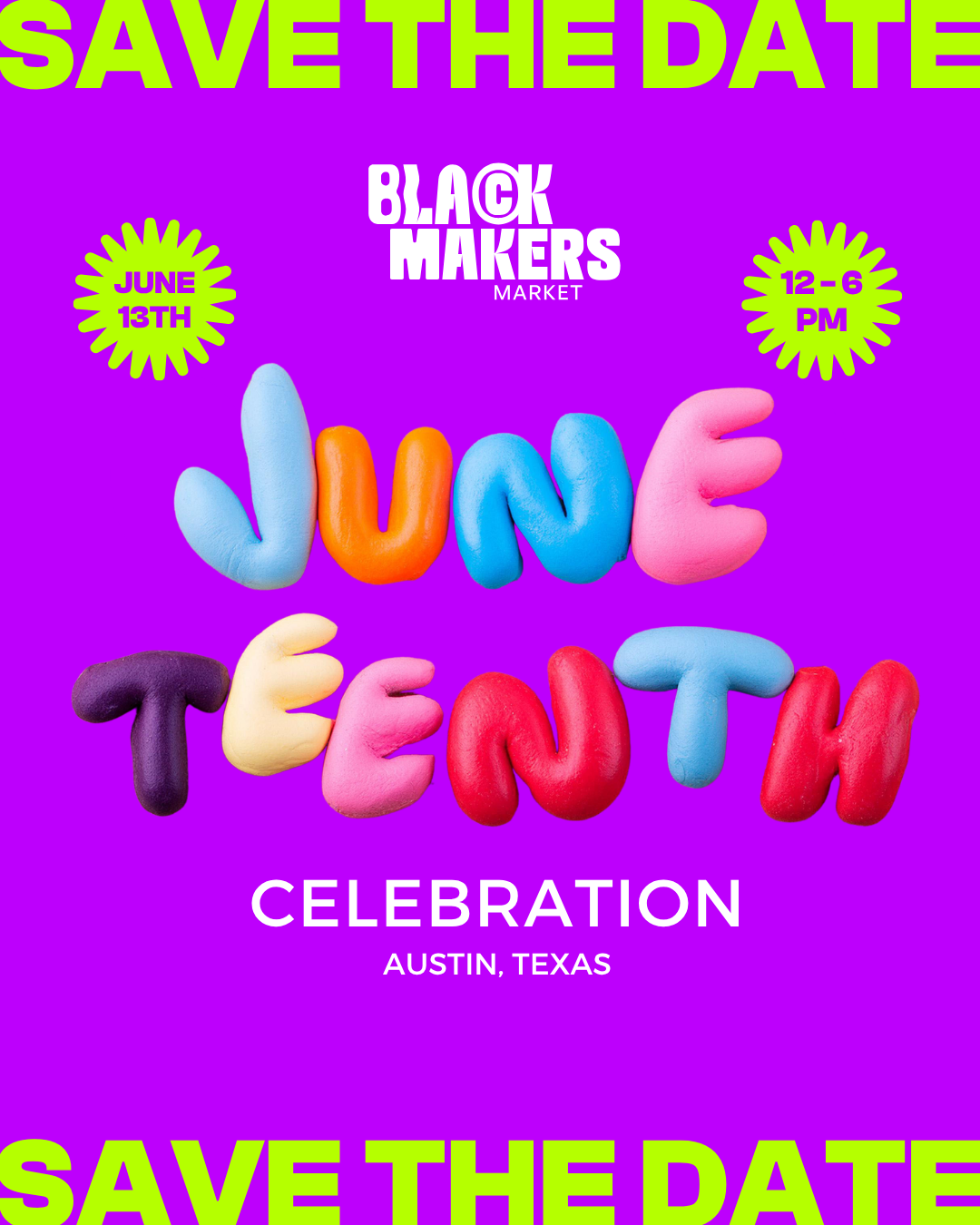June 13 - Juneteenth Celebration