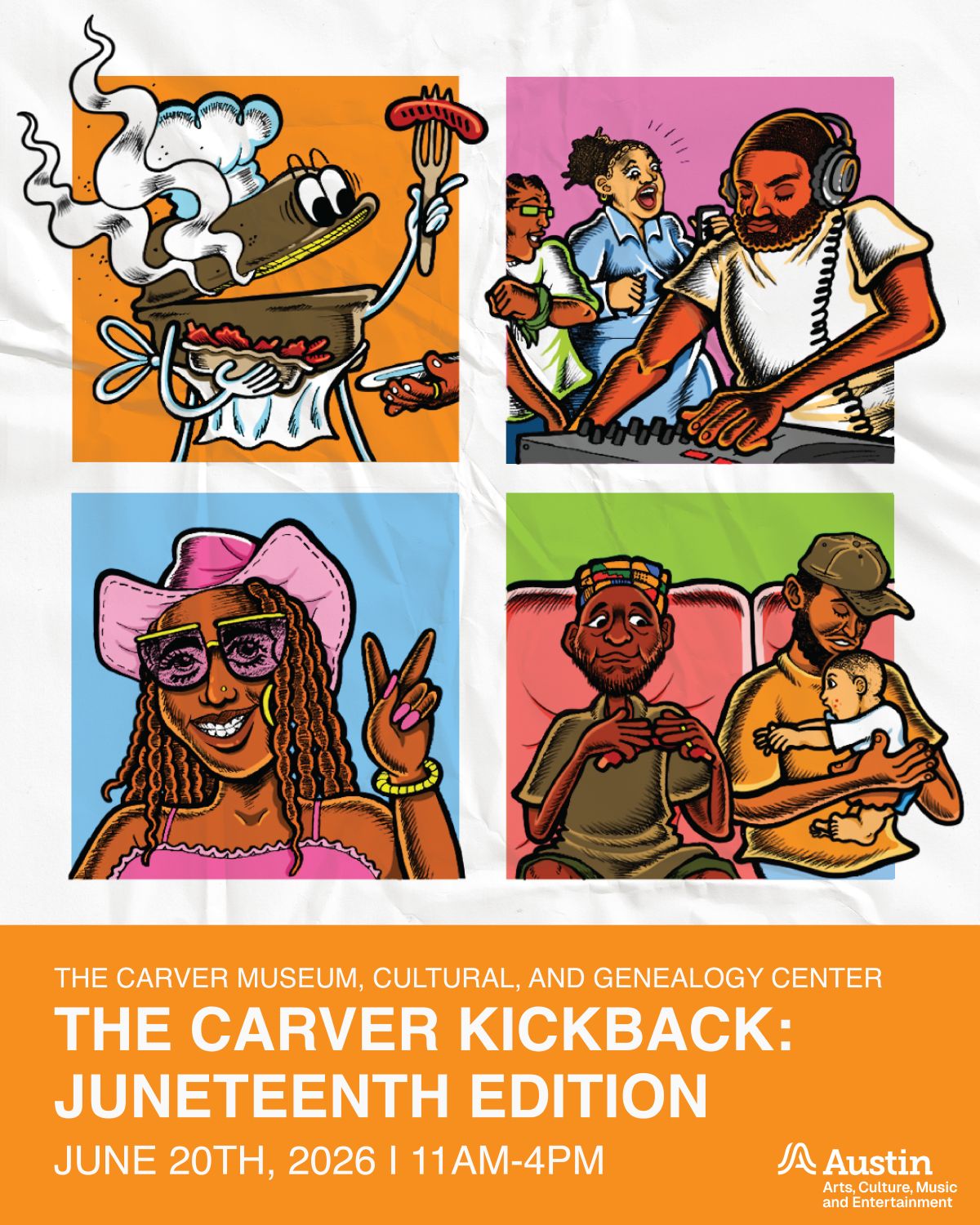 June 20 - Carver's Juneteenth Kickback